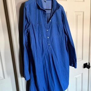 Old Navy Blue Denim Dress